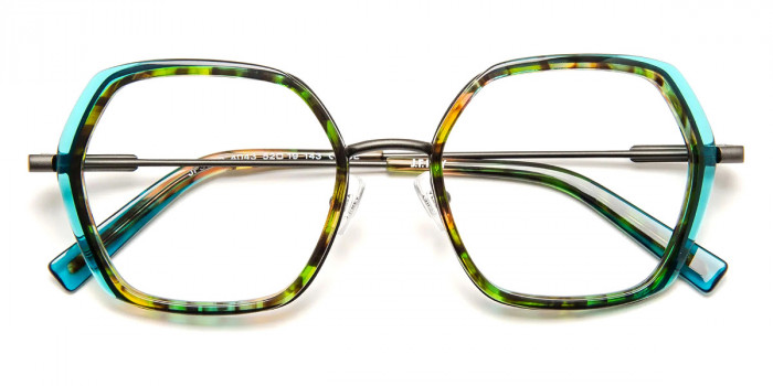 J. F. Rey™ JF3049 4043 52 - Green Lace/Blue