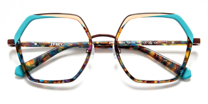 J. F. Rey™ JF3060 9224 53 - Flower Blue/Brown