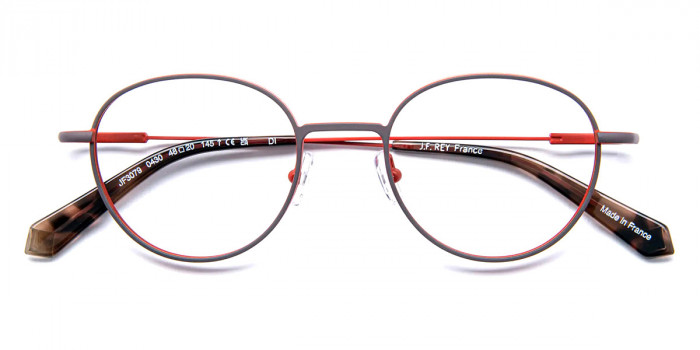 J. F. Rey™ JF3079 0430 48 - Gray Gun/Red