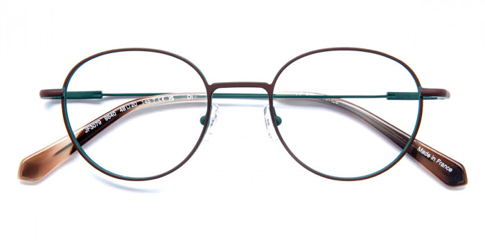 J. F. Rey™ JF3079 9840 48 - Brown/Green Peacock