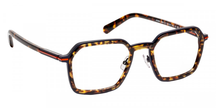 J. F. Rey™ JF3090 2960 54 - Blue Tortoiseshell/Orange