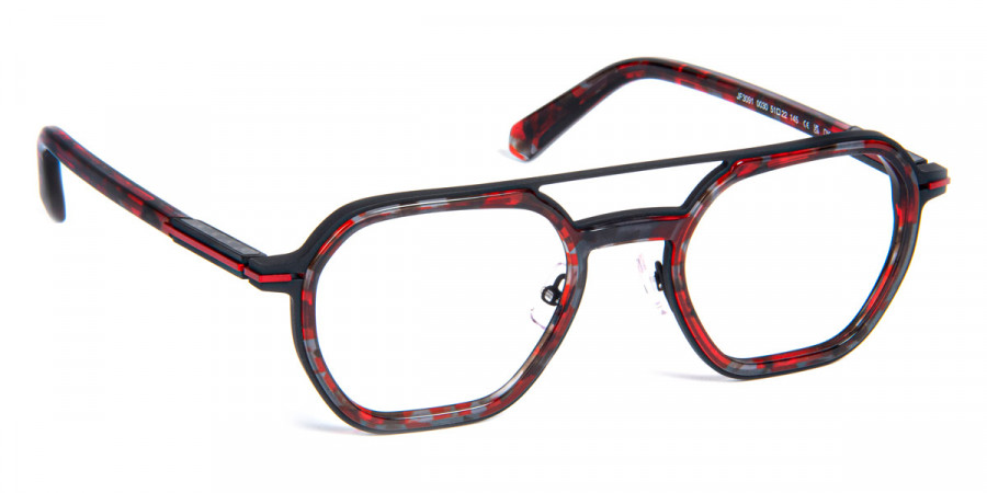 J. F. Rey™ JF3091 0030 51 - Demi Red/Black