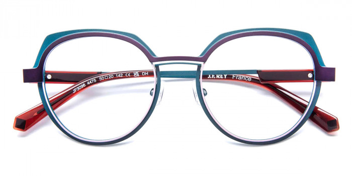 J. F. Rey™ JF3096 4475 50 - Green Peacock/Plum