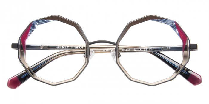 J. F. Rey™ JF3103 9727 46 - Gradient Brown/Blue/Burgundy/Black