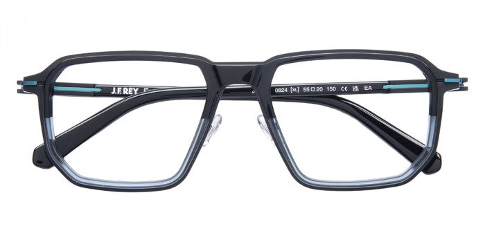 J. F. Rey™ JF3107 0824 55 - Gradient Black Gray/Blue