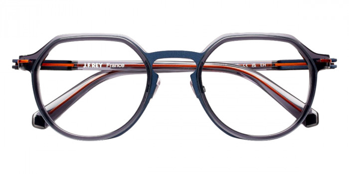 J. F. Rey™ JF3134 5860 52 - Gray/Blue Peacock/Orange