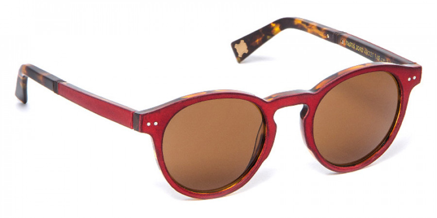 J. F. Rey™ Pastis 3090 48 - Red Leather/Demi