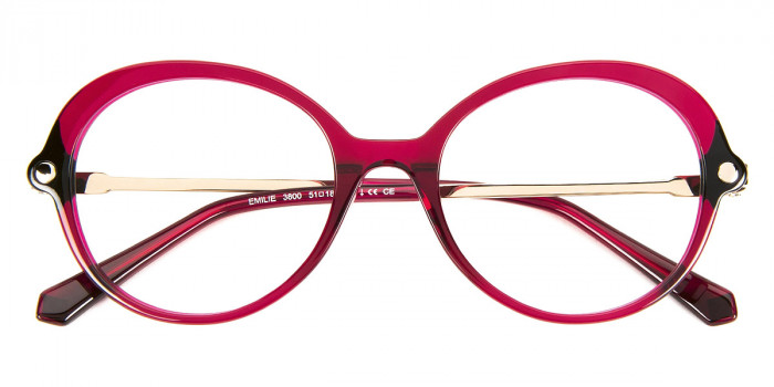 J. F. Rey™ Emilie Kids 3800 51 - Plum/Black