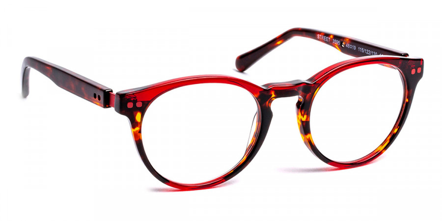 J. F. Rey™ STREET 3595 48 - Burgundy Demi