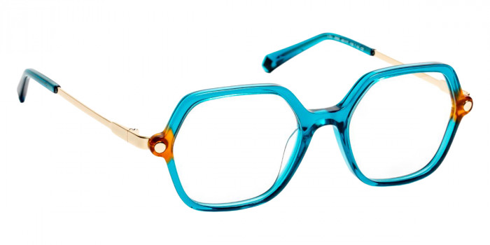 J. F. Rey™ Lou Kids 2555 48 - Turquoise/Tortoiseshell