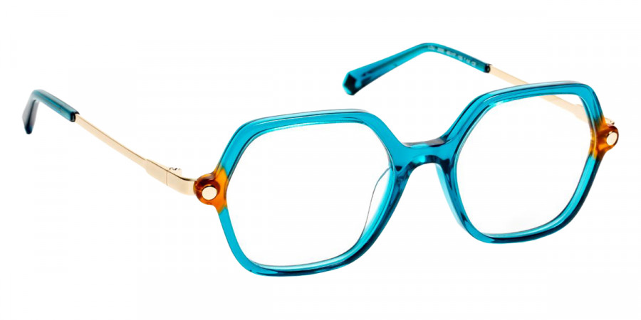 J. F. Rey™ Lou Kids 2555 48 - Turquoise/Tortoiseshell