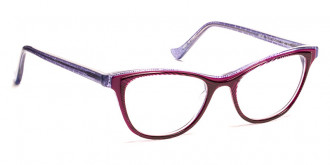 Color: Black Fabric/Plum/Purple Spangles (7075) - J. F. Rey JFRMIRENE707550