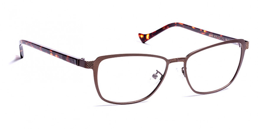 J. F. Rey™ Jaime 9070 52 Brown Eyeglasses