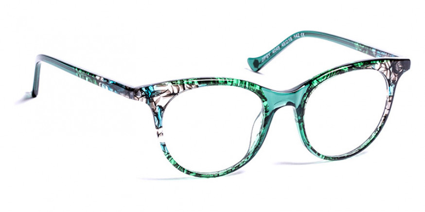 J. F. Rey™ Jipsy 4049 48 - Crystal Green/Green Marble/Black Laces