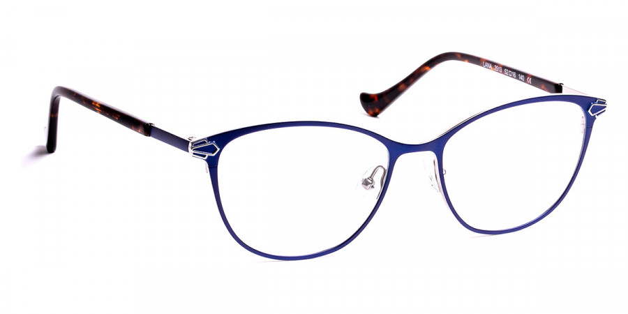 J. F. Rey™ Lana 2513 52 - Navy/Shiny Silver