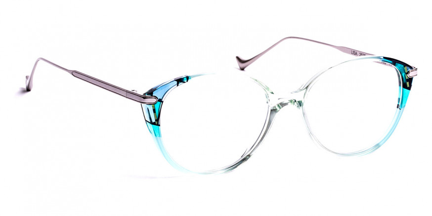 J. F. Rey™ Lisa 2520 50 - Gradient Pastel Green/Turquoise/Graphic Turquoise