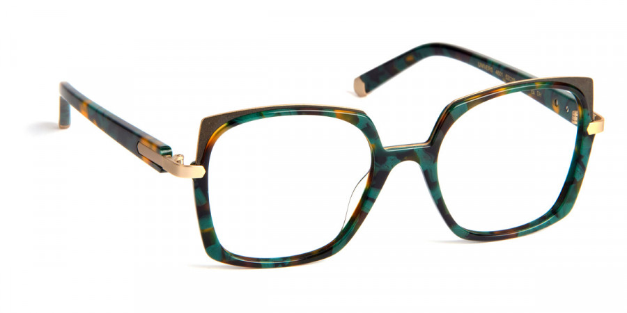 J. F. Rey™ UNIVERS 4601 52 - Demi Green/Black/Gold