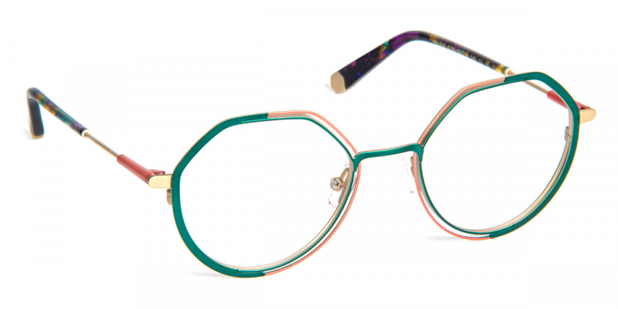 J. F. Rey™ VALINA 4786 50 - Green/Pink/Gold
