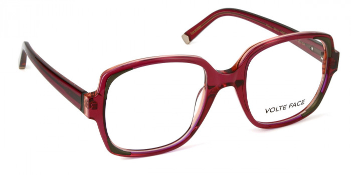 J. F. Rey™ Virna 3243 52 - Red/Khaki