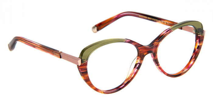 J. F. Rey™ WEATHER 9643 51 - Demi/Green/Pink Gold