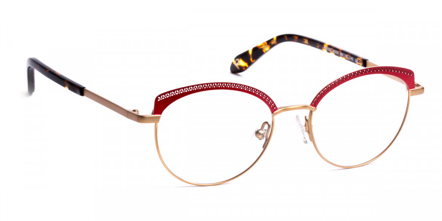 J. F. Rey™ PM052 8505 46 - Red/Brushed Gold