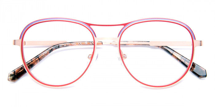 J. F. Rey™ PM101 5533 50 - Pink Gold/Red/Lavender