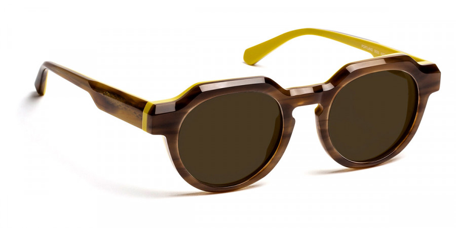 J. F. Rey™ Portland Sun 9055SOL 49 - Light Demi/Yellow Bl
