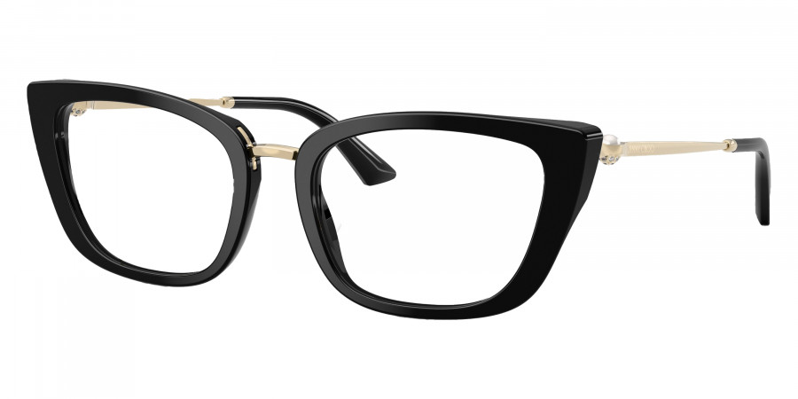 Color: Black/Pale Gold (5000) - Jimmy Choo JC3034HB500052