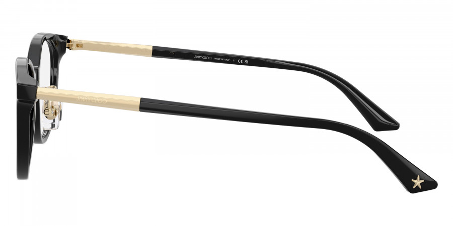 Color: Black/Pale Gold (5000) - Jimmy Choo JC3039D500048
