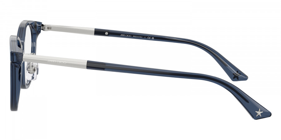 Color: Transparent Navy/Silver (5035) - Jimmy Choo JC3039D503548
