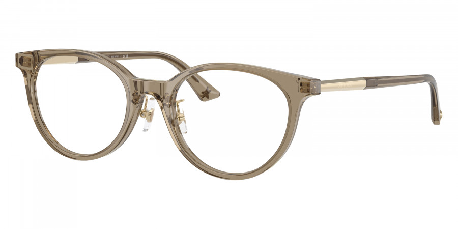 Color: Transparent Brown/Pale Gold (5051) - Jimmy Choo JC3039D505148