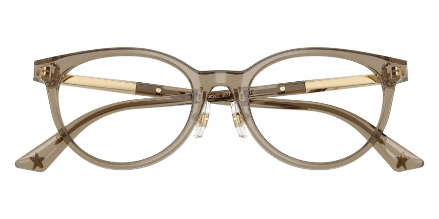 Color: Transparent Brown/Pale Gold (5051) - Jimmy Choo JC3039D505148