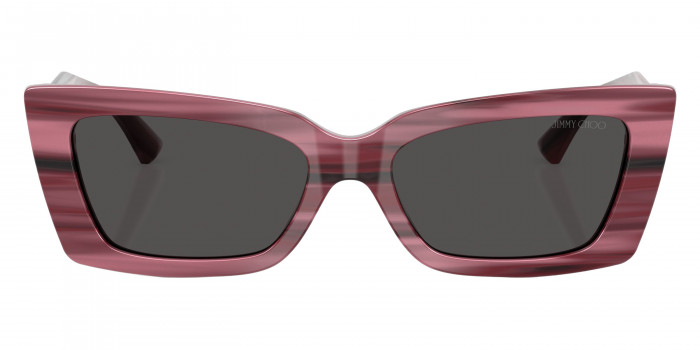 Jimmy Choo™ JC5037BU 506487 54 - Striped Cranberry