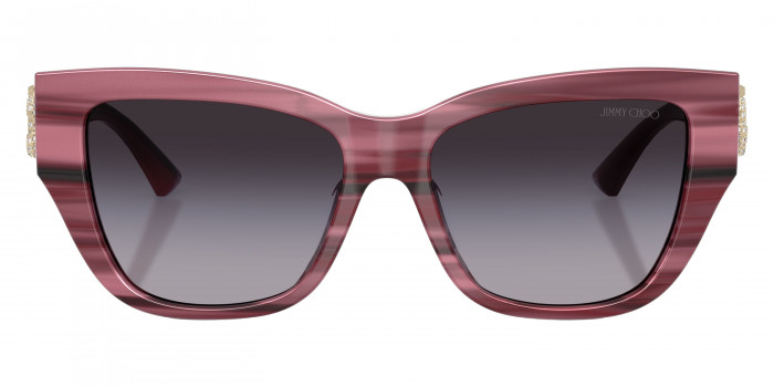 Jimmy Choo™ JC5039BU 50648G 54 - Striped Cranberry