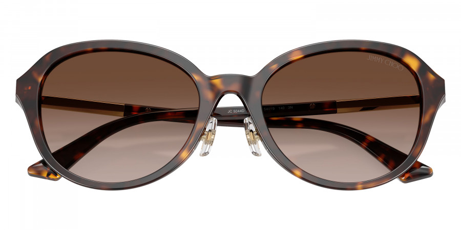 Color: Havana/Pale Gold (500213) - Jimmy Choo JC5044D50021354