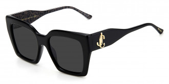 Color: Black Gray (01EIIR) - Jimmy Choo JMCELENI/G/S01EIIR53