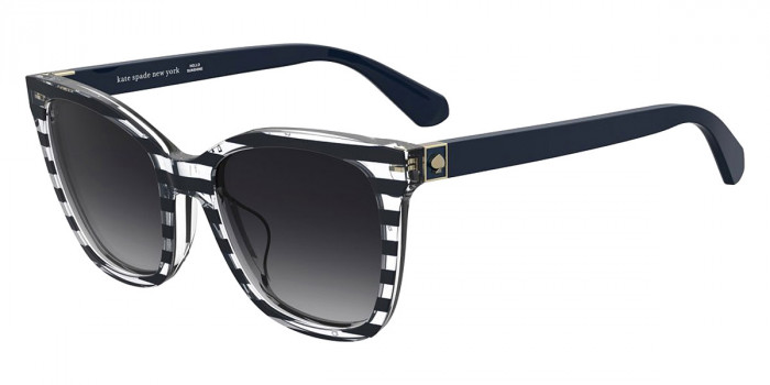 Kate Spade™ DESI/F/S 0GF59O 55 - Blue Pattern Blue