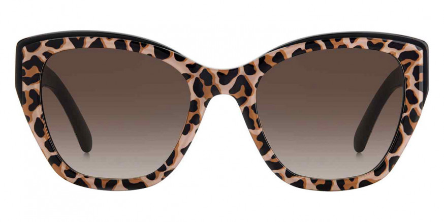Kate Spade™ YOLANDA/S 0FP3HA 51 Black Leopard Sunglasses