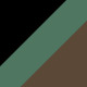 Black/Green / Brown