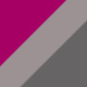 Fuchsia/Silver / Gray
