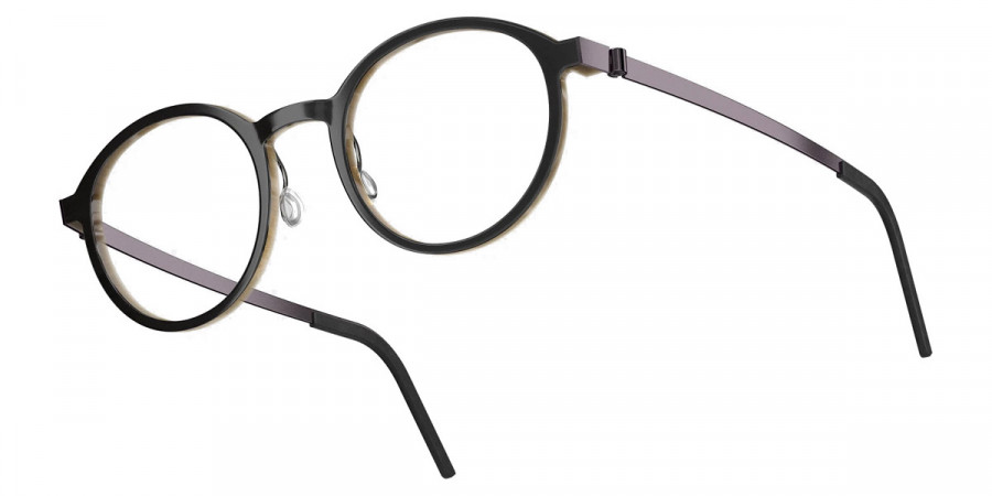 Color: Deep Black/Light Brown PU14 SL49 Light Silver Mirrored-Gray- Lindberg Buffalo Titanium LND1828H26PU1448