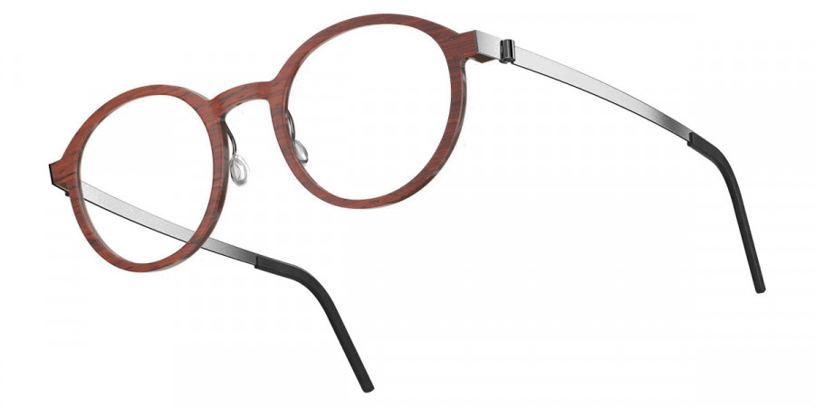 Color: Padauk/Dark Brown P10 SL43 Blue/Gray- Lindberg Buffalo Titanium LND1828WD13P1048