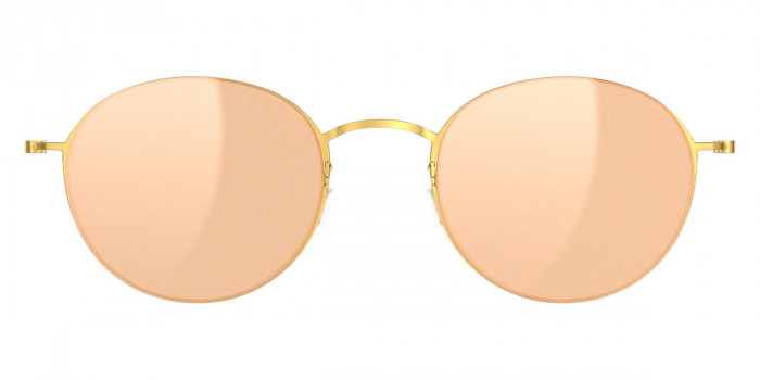 Lindberg™ 8808 - GT SL54 Rose Gold Mirrored-Medium Gray 53 Sun Titanium