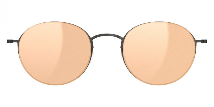 Lindberg™ 8808 - U9 SL54 Rose Gold Mirrored-Medium Gray 53 Sun Titanium