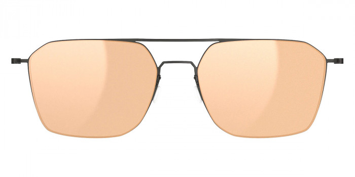Lindberg™ 8809 - U9 SL54 Rose Gold Mirrored-Medium Gray 57 Sun Titanium
