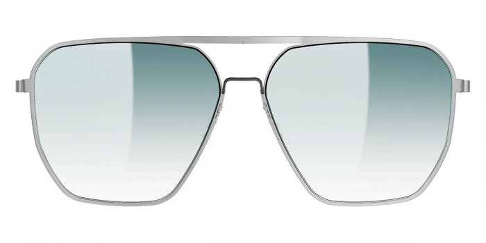 Lindberg™ 8911 - 10/U9 SL61 Light Silver Mirrored-Turquoise Pearl Gradient 59 Sun Titanium