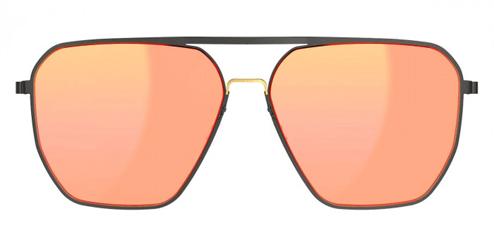 Lindberg™ 8911 - U9/GT SL50 Orange Mirrored-Medium Gray 59 Sun Titanium