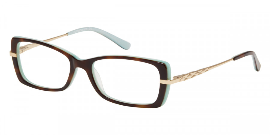 Color: Havana Aqua (0GHG) - Liz Claiborne LZC6590GHG53
