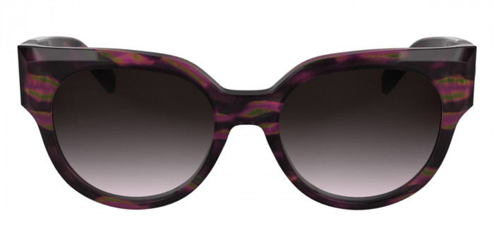Longchamp™ LO779S 234 53 - Textured Brown/Purple/Rose