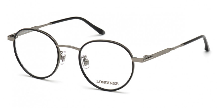 Longines™ LG5004-H 01A 49 - Shiny Endura Gold and Matte Black/Shiny Black